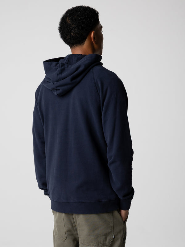 Finisterre Men's Coho Hoodie Navy