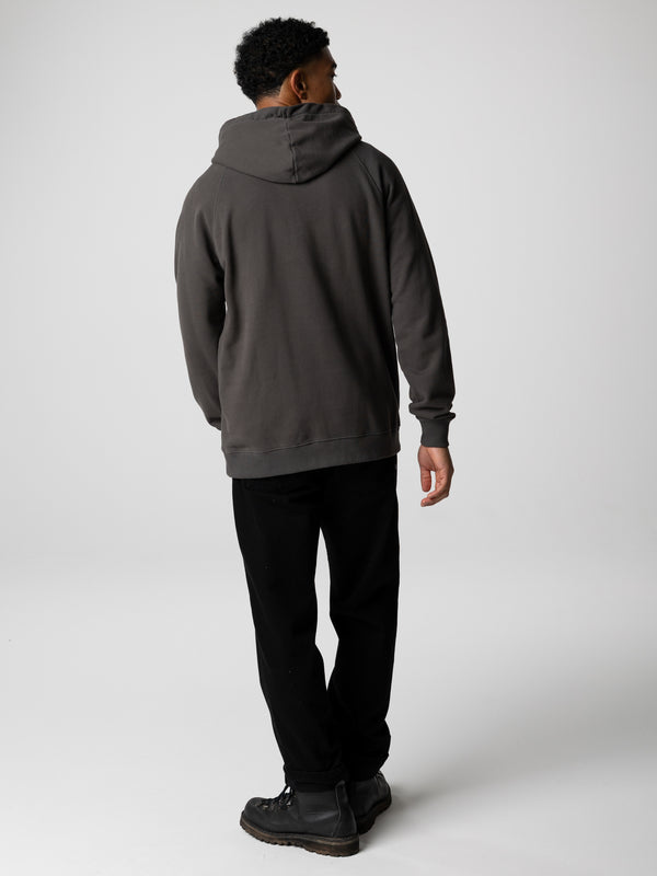 Finisterre Men's Coho Hoodie Raven