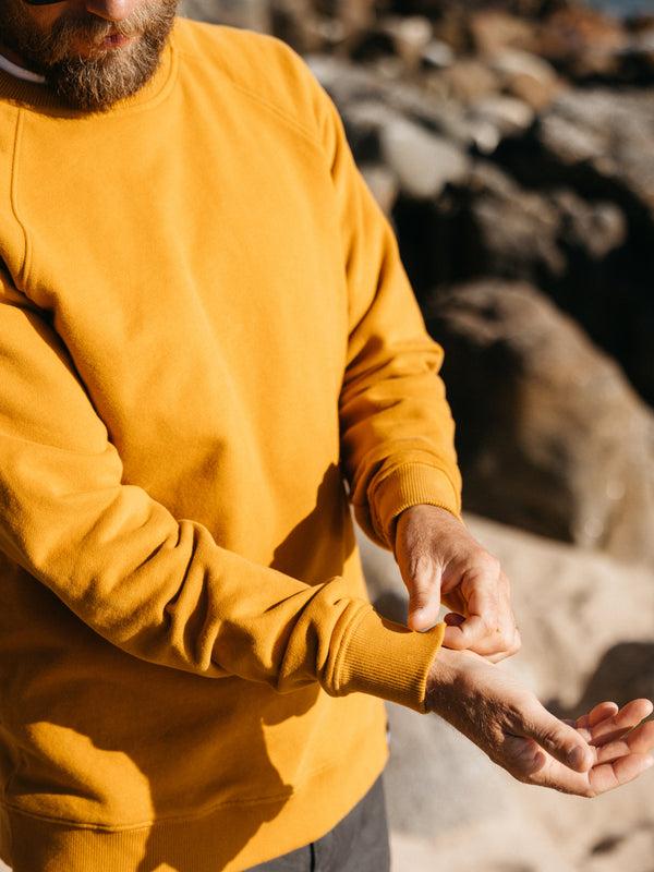 Finisterre Men's Coho Sweatshirt Buckthorn