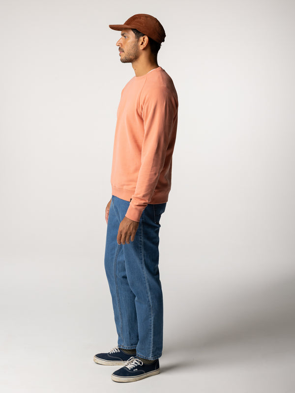 Finisterre Men's Coho Sweatshirt Canyon Pink