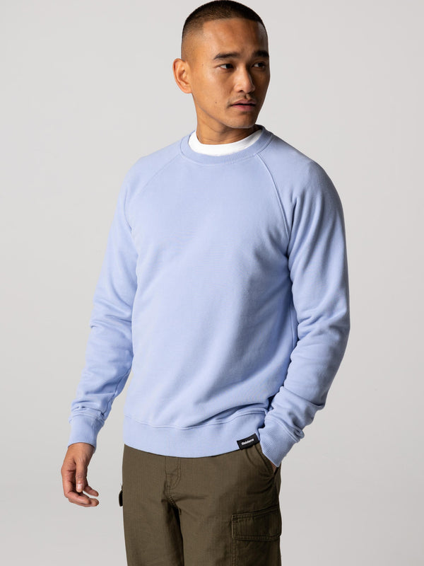 Finisterre Men's Coho Sweatshirt Heron Blue