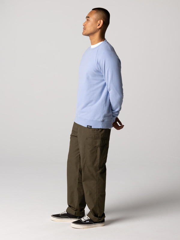 Finisterre Men's Coho Sweatshirt Heron Blue