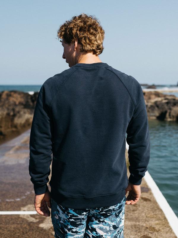 Finisterre Men's Coho Sweatshirt Navy