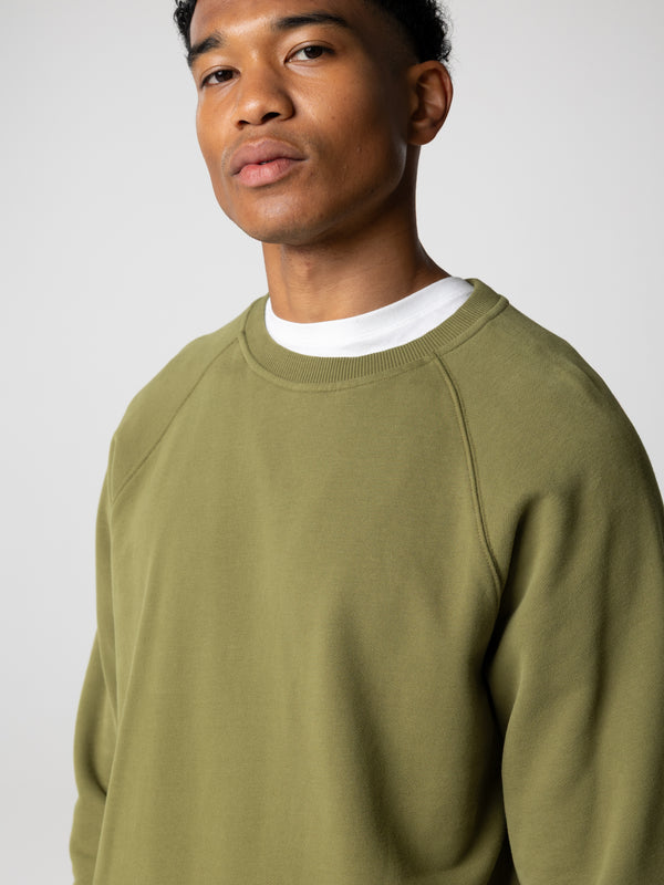Finisterre Men's Coho Sweatshirt Seagrass
