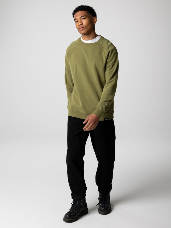 Finisterre Men's Coho Sweatshirt Seagrass