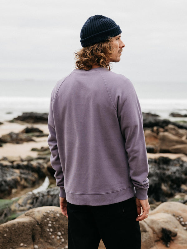 Finisterre Men's Coho Sweatshirt Violet Sky