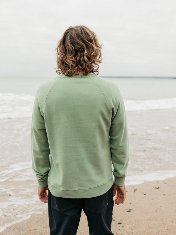Finisterre Men's Coho Sweatshirt Wild Sage