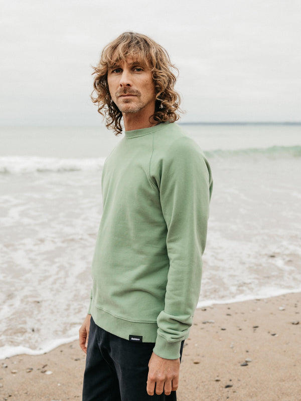 Finisterre Men's Coho Sweatshirt Wild Sage