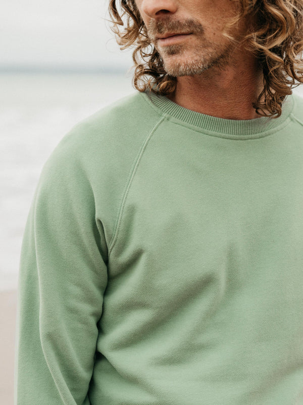 Finisterre Men's Coho Sweatshirt Wild Sage