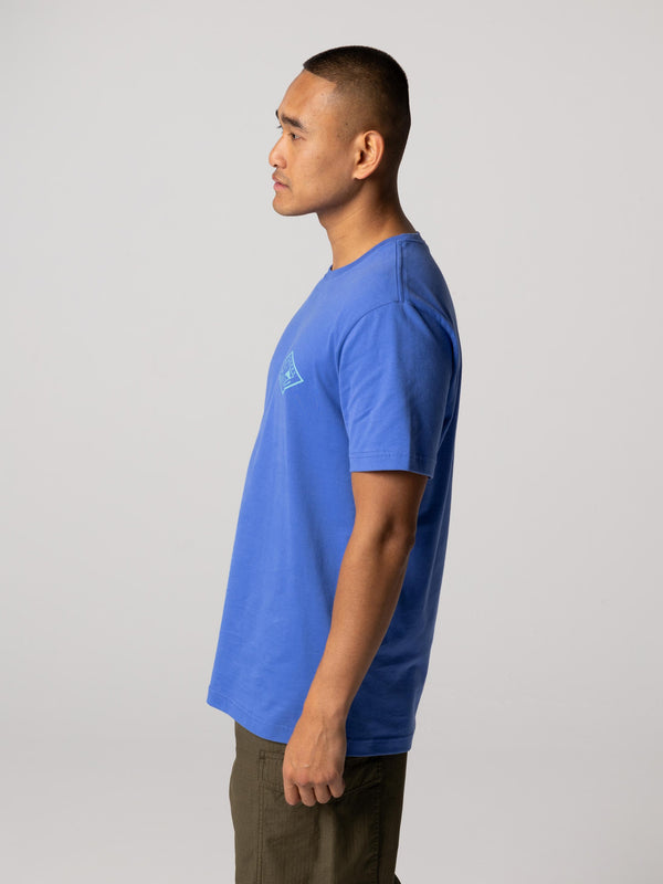 Finisterre Men's Diamond Logo T-Shirt Lake