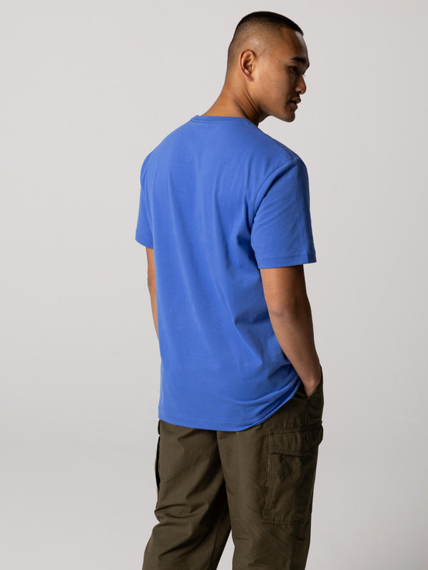 Finisterre Men's Diamond Logo T-Shirt Lake