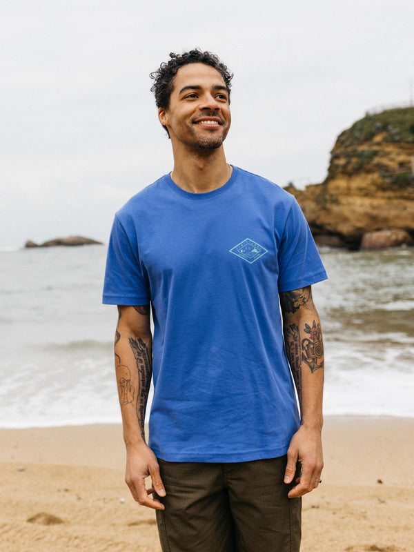 finisterre Men's Diamond Logo T-Shirt Lake