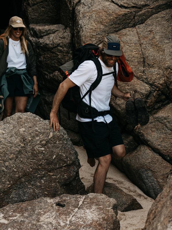 Finisterre Men's Diamond Logo T-Shirt White