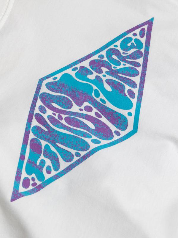 Finisterre Men's Diamond Spray T-Shirt White