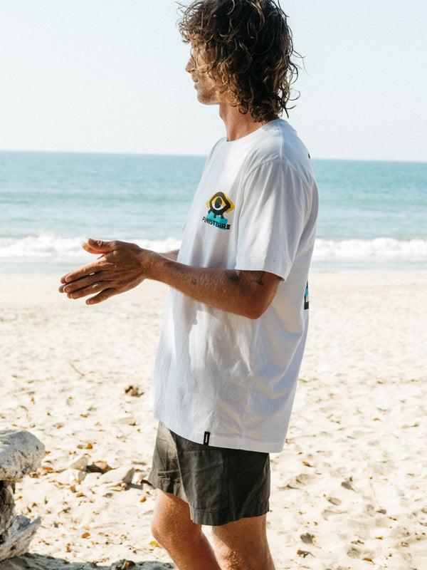 Finisterre Men's Factory Surf T-Shirt White