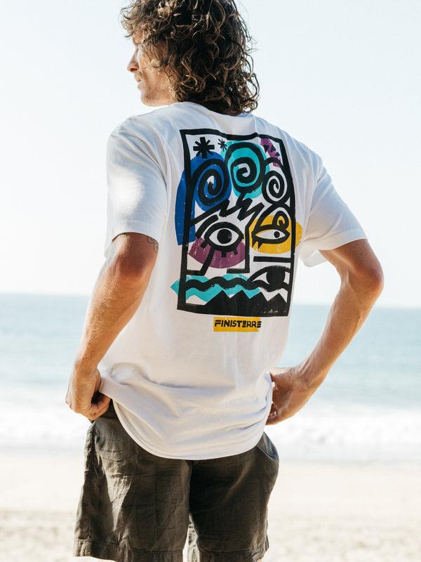 finisterre Men's Factory Surf T-Shirt White