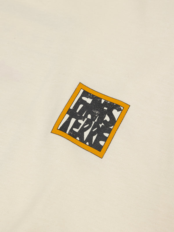 Finisterre Men's Finitype T-Shirt Ecru