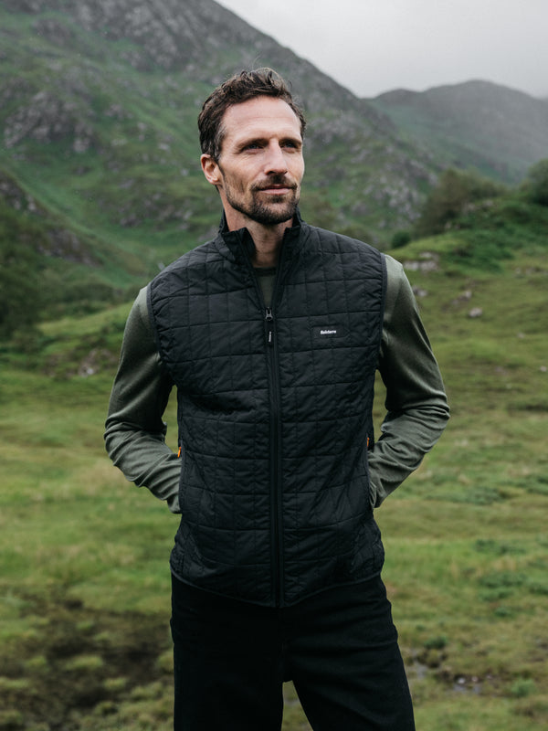 finisterre Men's Firecrest Gilet Black