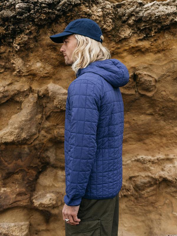 Finisterre Men's Firecrest Hooded Jacket Midnight