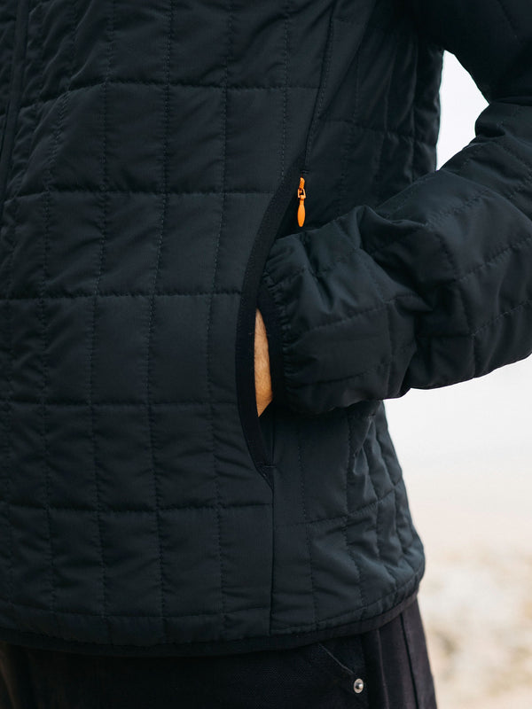 Finisterre Men's Firecrest Jacket Black