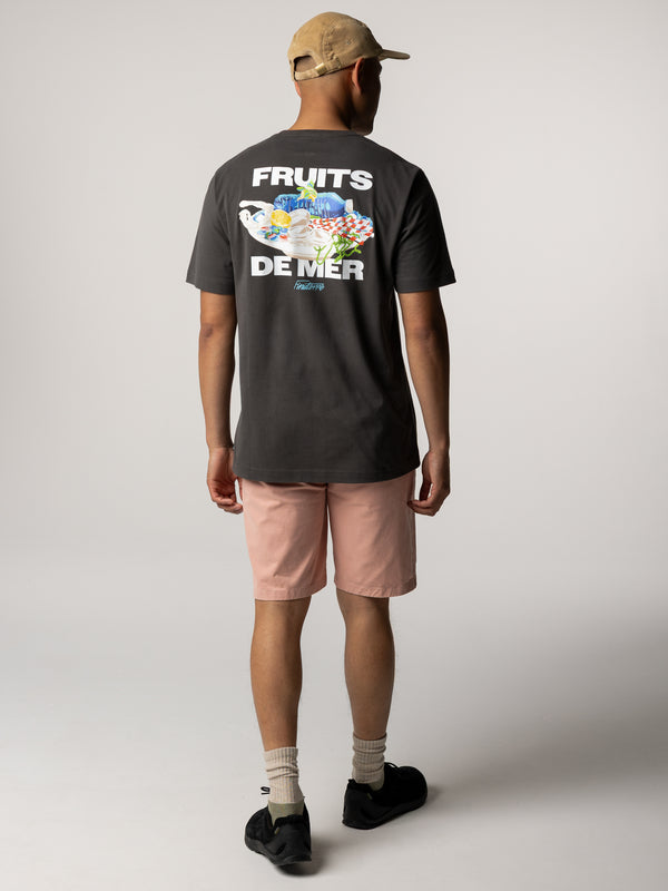 Finisterre Men's Fruits De Mer T-Shirt Raven