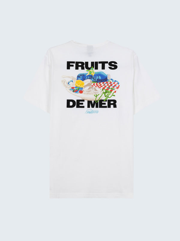 finisterre Men's Fruits De Mer T-Shirt White