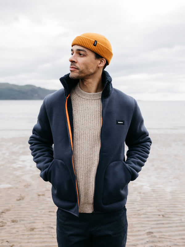 Finisterre Men's Goodwin Fleece Navy