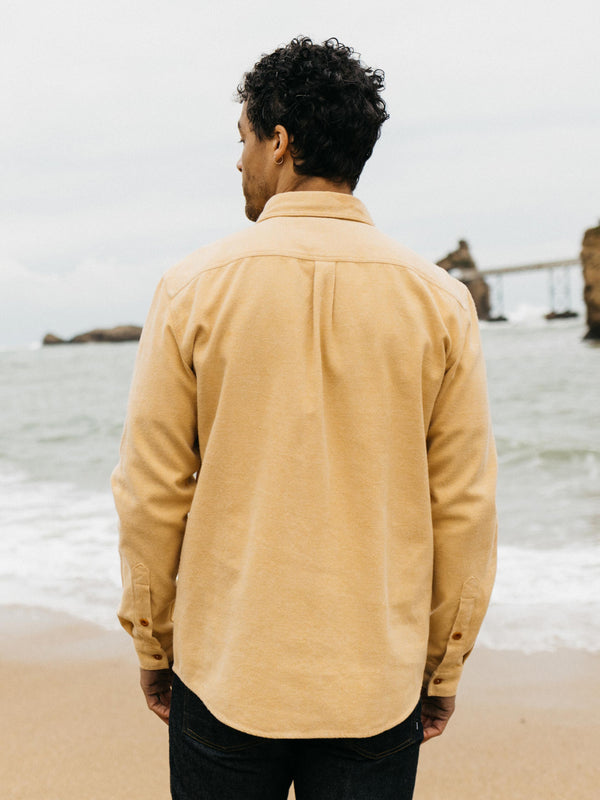 Finisterre Men's Gylly Shirt Sun Glow