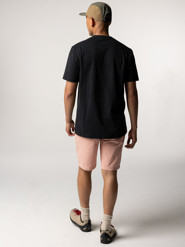 Finisterre Men's Harlyn Logo T-Shirt Black