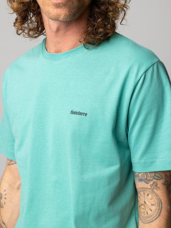 Finisterre Men's Harlyn Logo T-Shirt Emerald