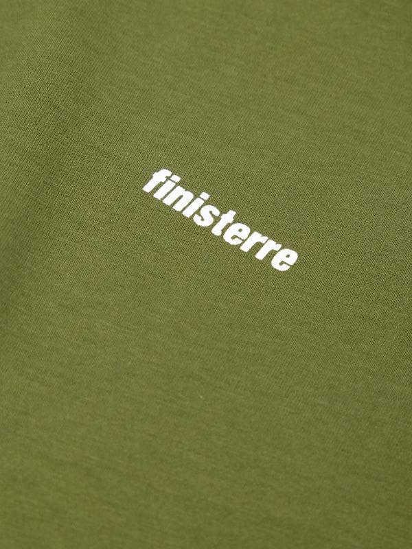 Finisterre Men's Harlyn Logo T-Shirt Seagrass