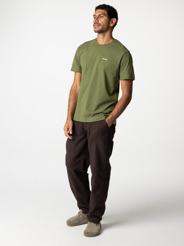 finisterre Men's Harlyn Logo T-Shirt Seagrass