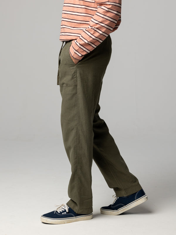 Finisterre Men's Hendra Trouser Olive