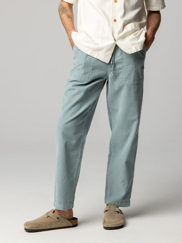 Finisterre Men's Jetty Cord Trouser Blue Stone