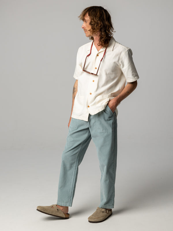 Finisterre Men's Jetty Cord Trouser Blue Stone