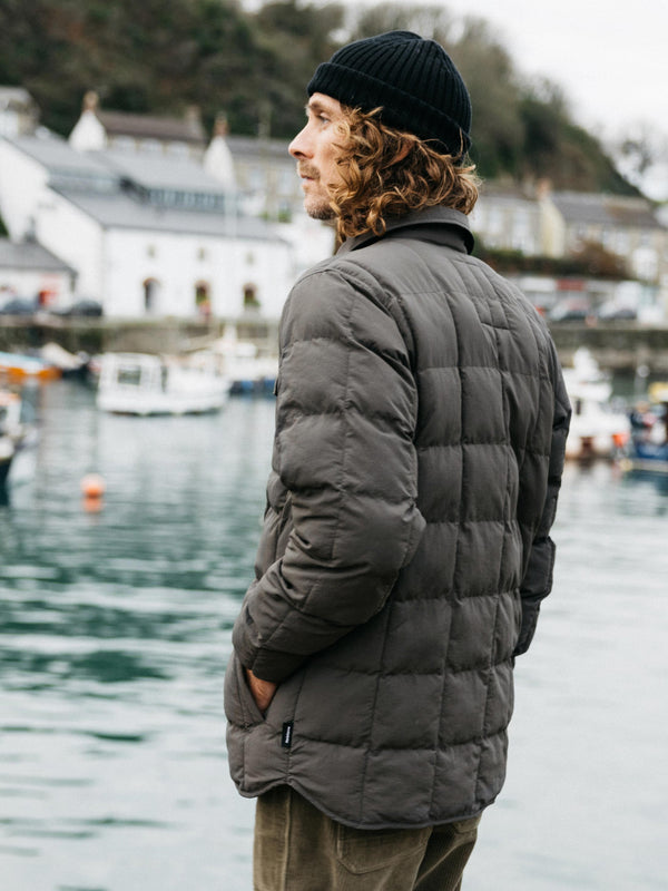 Finisterre Men's Lapwing Shirt Raven