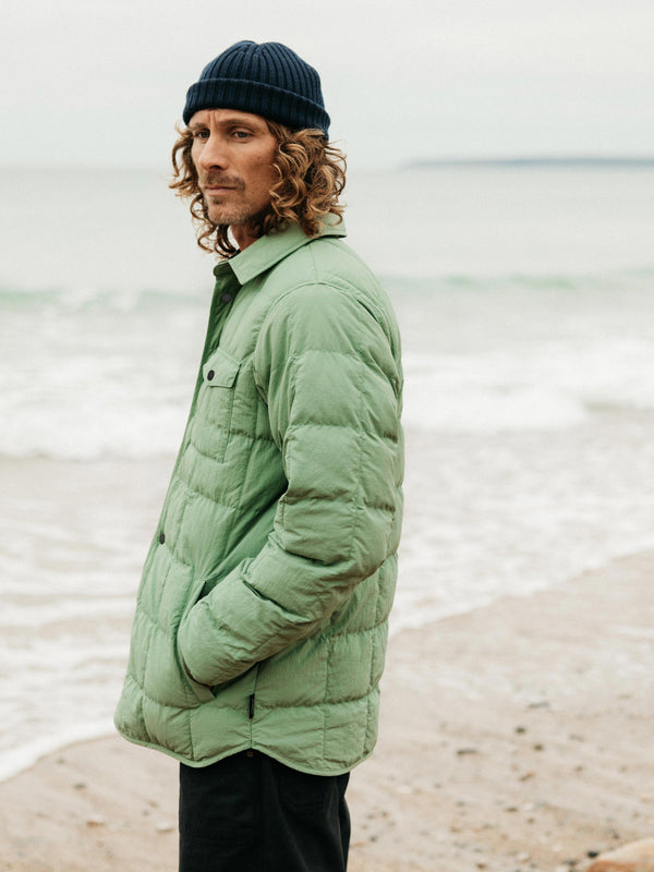 Finisterre Men's Lapwing Shirt Wild Sage