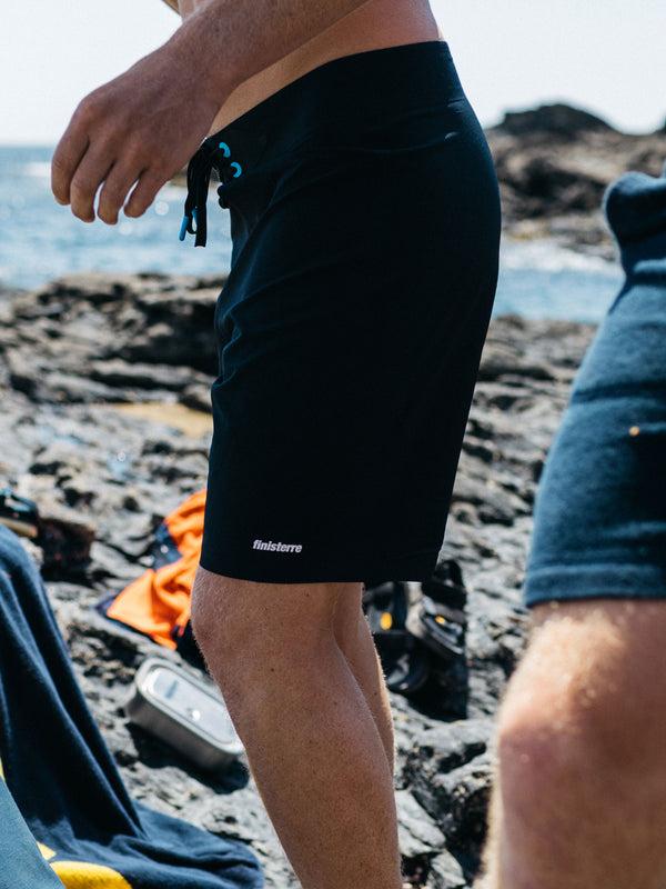 finisterre Men's Merlin Board Short Black