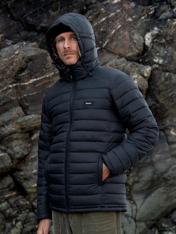 finisterre Men's Nimbus Hooded Jacket Black