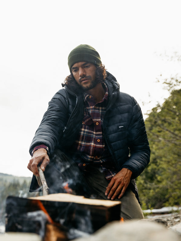 Finisterre Men's Nimbus Hooded Jacket Navy