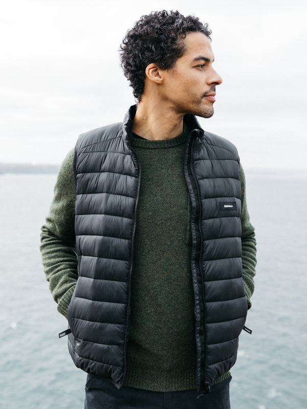 finisterre Men's Nimbus Insulated Gilet Black