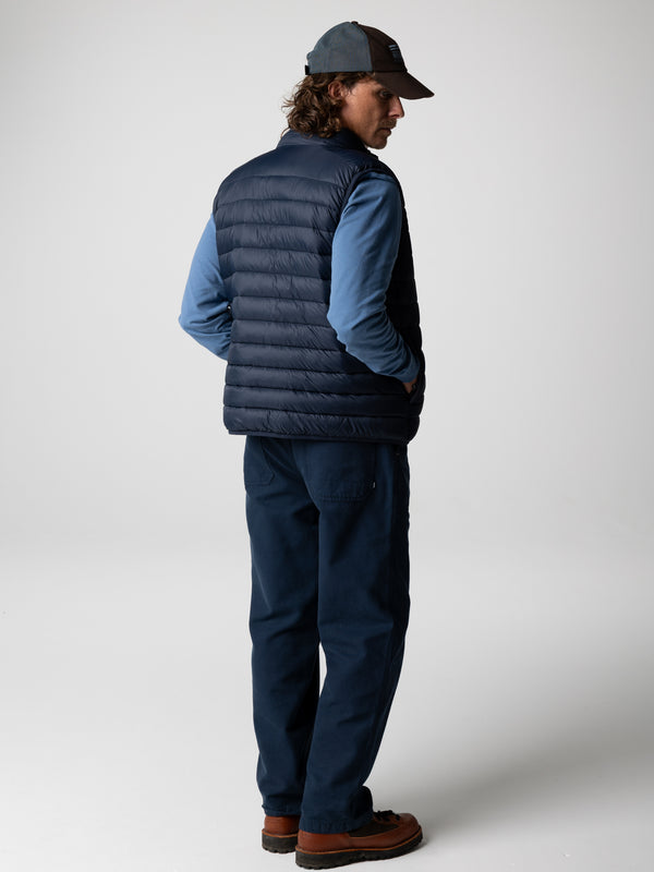 Finisterre Men's Nimbus Insulated Gilet Navy