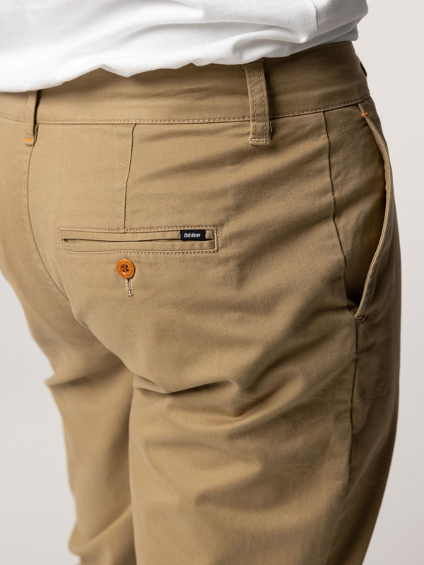 Finisterre Men's Rincon Straight Fit Chino Flint