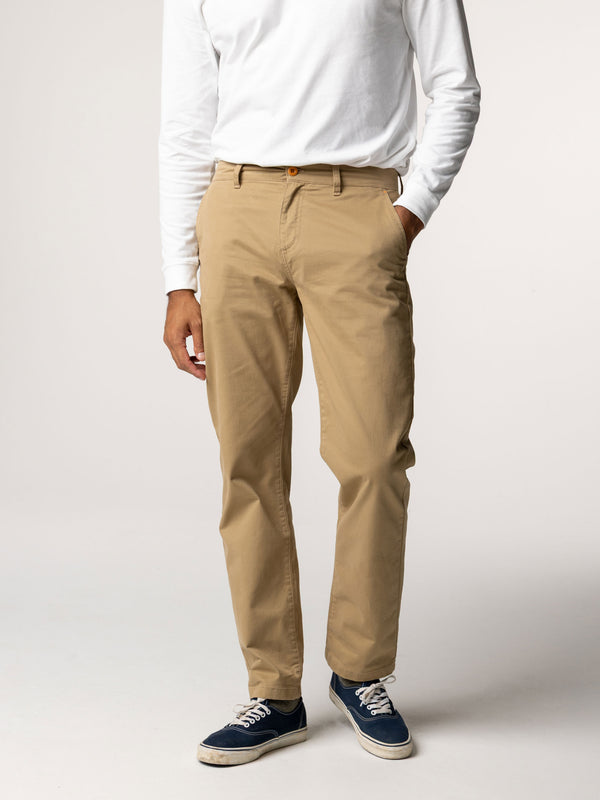 finisterre Men's Rincon Straight Fit Chino Flint