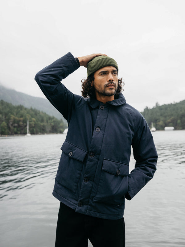 finisterre Men's Shipyard Insulated Jacket Navy