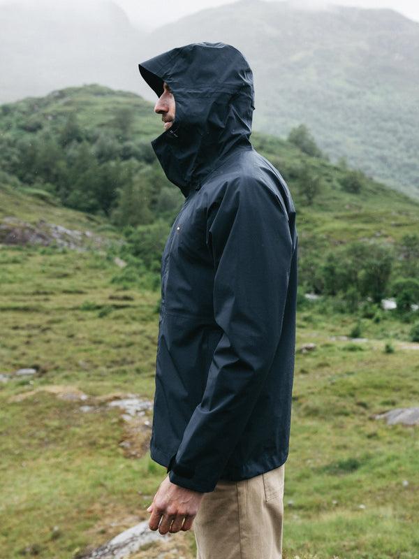 Finisterre Men's Skybird Waterproof Jacket Navy