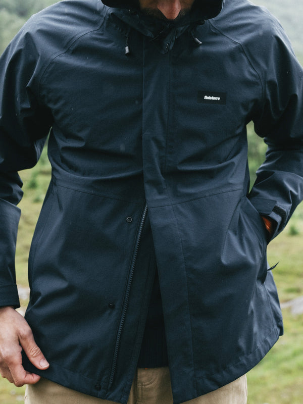 Finisterre Men's Skybird Waterproof Jacket Navy