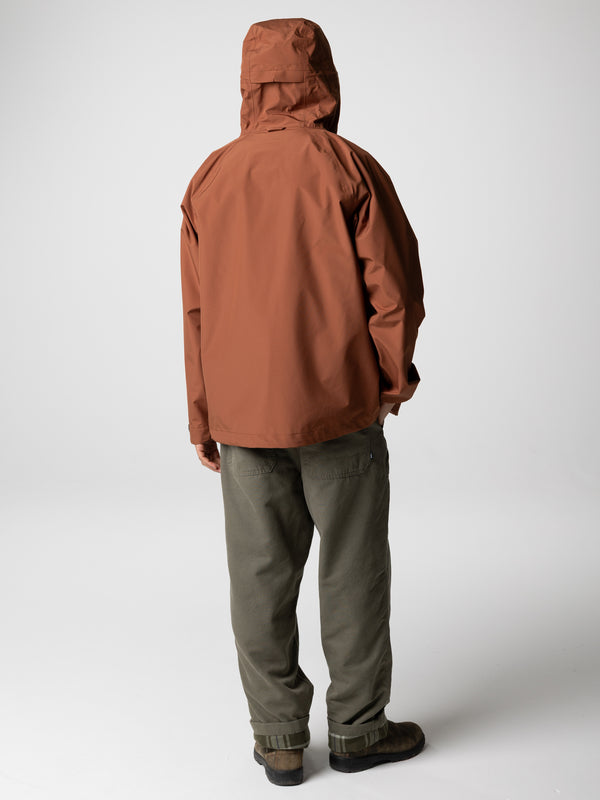 Finisterre Men's Skybird Waterproof Jacket Pecan