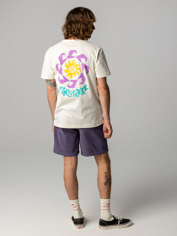 finisterre Men's Solar Wave T-Shirt Ecru