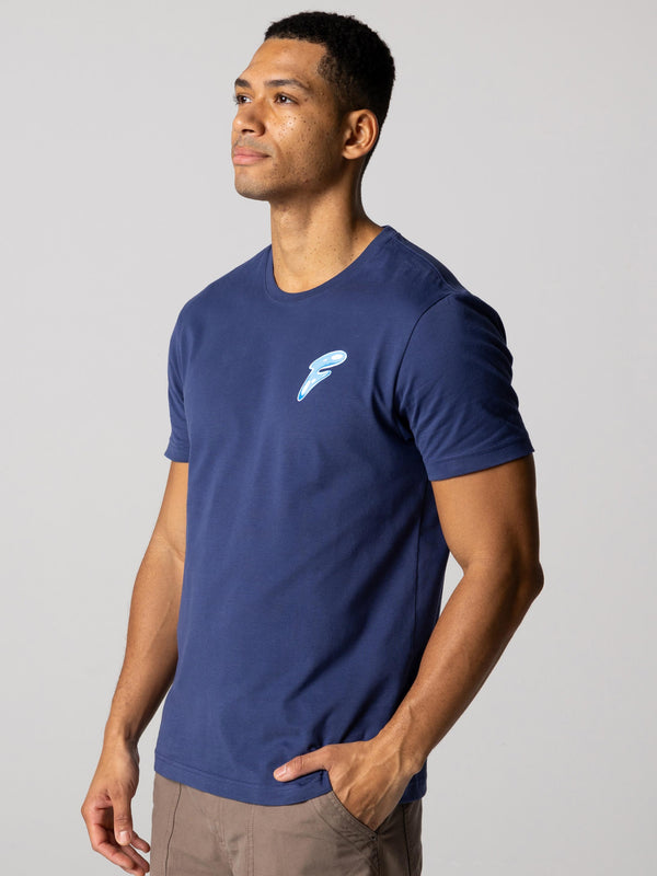Finisterre Men's Splash T-Shirt Midnight